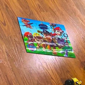Paw patrol puzzle for the little kids